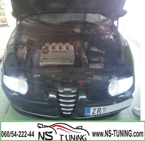alfa 147 xenon svetla h7 sijalica ugradnja novi sad
